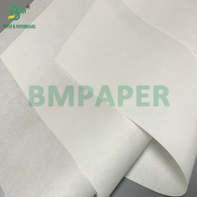 Produits alimentaires 40 gm 50 gm Silicone papier de cuisson à four blanc anti-grease