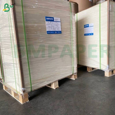 Papier blanc recouvert d'un côté papier à cône alimentaire pour crème glacée 80gm