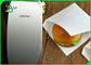 Papier ciré blanc de catégorie comestible de la coutume 28g/papier d'emballage pour l'emballage de nourriture