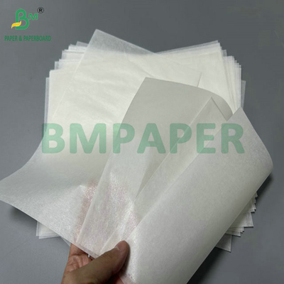 280 mm de largeur Papier à pâte blanc résistant à la graisse Silicifié 41 gr pour les biscuits