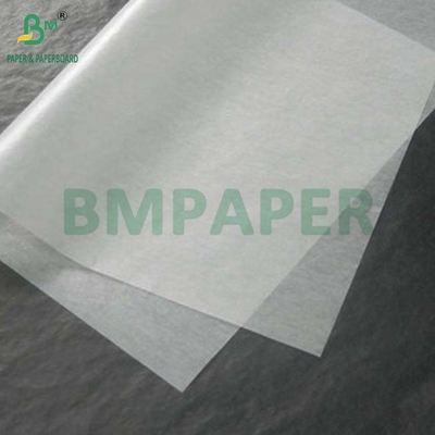 24 grammes de papier vitreux de couleur blanchi de qualité alimentaire pour tasses de cuisson 750 x 1000 mm