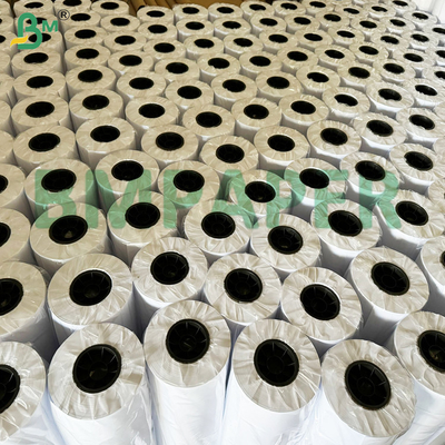 Papier blanc de tracé lisse A0 A1 A2 Taille en rouleau Papier de liaison non revêtu