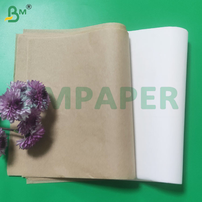 Produit alimentaire résistant aux graisses, imperméable à l'eau, papier de gâteau 30-80 GSM