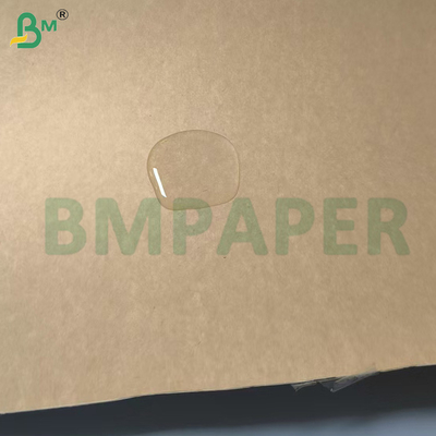 Papier à base de tasse brun naturel 320g + 20g de revêtement en PE