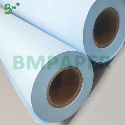 Rouleaux de papier de traceur à double face bleu pour génie et dessin CAO