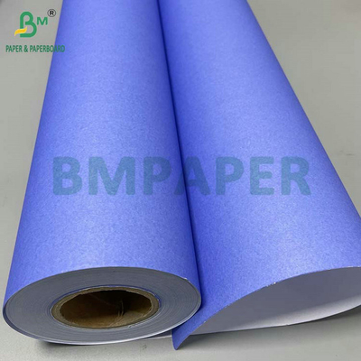 610 mm x 50 m A0 A1 80GSM Rouleau de papier de traceur CAO bleu violet