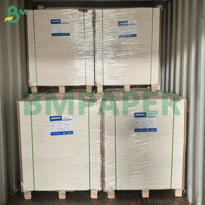 Papeterie de couverture non revêtue en carton blanc 100lb lumineux ultra lisse