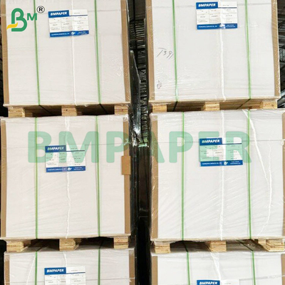 30 gm rouleaux de papier enduit de silicone à double face bruns résistant à la graisse
