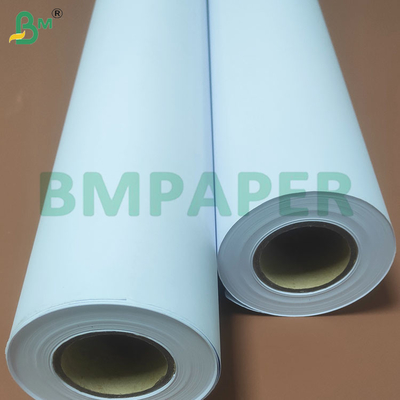 610 mm de largeur rouleaux de papier de traceur CAO blanc avec impression précise