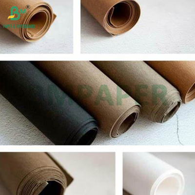 0.35 mm 0,55 mm Tissu de papier kraft lavable pour sacs à main