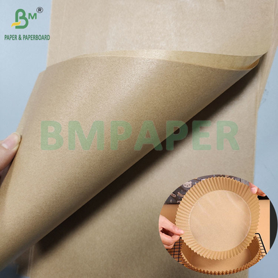 40gm papier enduit de silicone à double face résistant à l'huile pour faire du papier liner de friteuse à air