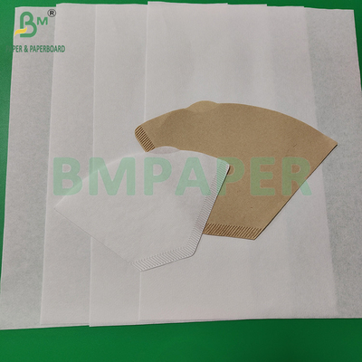 50 gm 328 mm Papier filtrant pour café de qualité alimentaire, blanchi et non blanchi