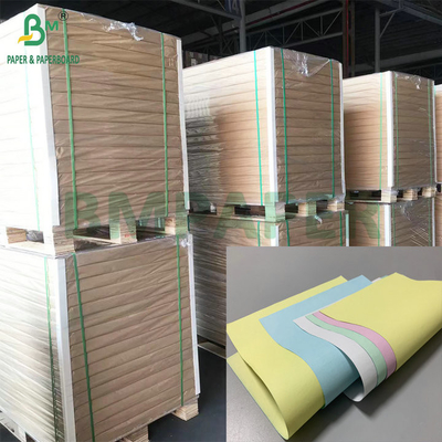 Papier sans carbone blanc bleu 20lb 8,5x14" pour la fabrication de livres de reçus