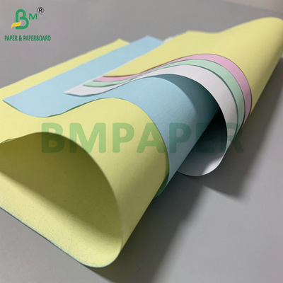 Papier sans carbone blanc bleu 20lb 8,5x14" pour la fabrication de livres de reçus