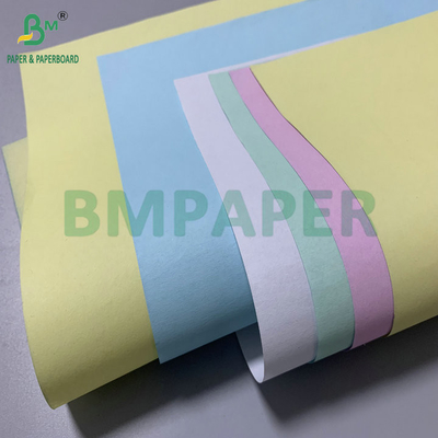 Papier sans carbone blanc bleu 20lb 8,5x14" pour la fabrication de livres de reçus