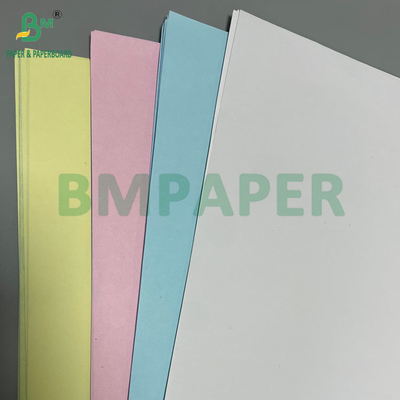 20LB CB Blanc CFB Canary CF Paper sans carbone rose avec image noire 57CM X 87CM
