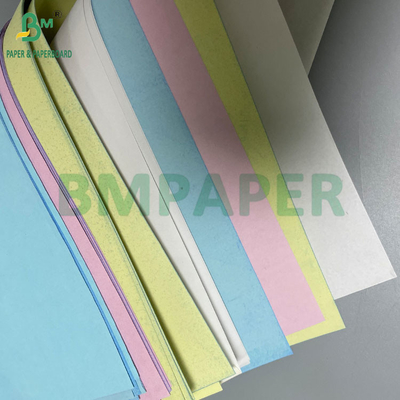 20LB CB Blanc CFB Canary CF Paper sans carbone rose avec image noire 57CM X 87CM