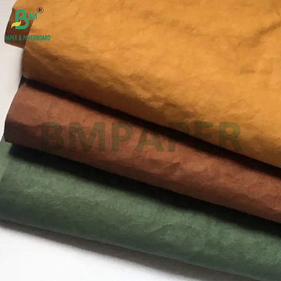 0.35 mm 0,55 mm Papier tex kraft lavable pour sac à main