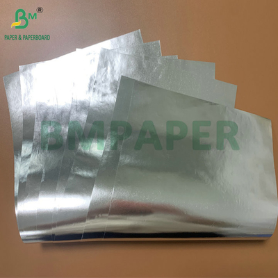 Couche d'aluminium arrière blanc 70gm papier résistant à l'humidité pour bouteille de verre de bière