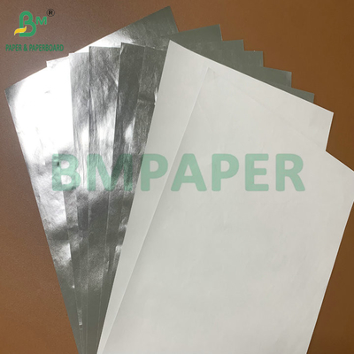 Couche d'aluminium arrière blanc 70gm papier résistant à l'humidité pour bouteille de verre de bière