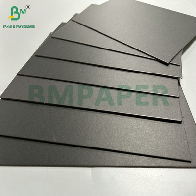 2 mm 3 mm carton noir stratifié dos gris pour les emballages rigides boîte 950 x 1300 mm