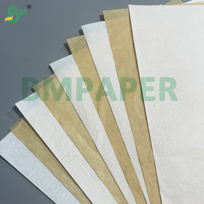 70 g 80 g de papier dégradable résistant aux graisses pour l'emballage des aliments frits