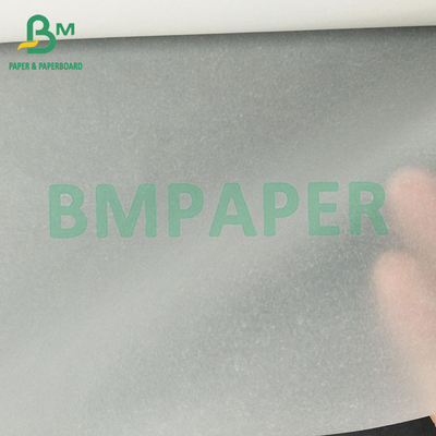 90 grammes de papier de traçage de sulfate de matériau glacé translucide de 24" 36"
