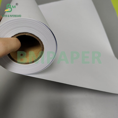 20LB Papier à jet d'encre blanc pour faire du rouleau de dessin d'ingénierie