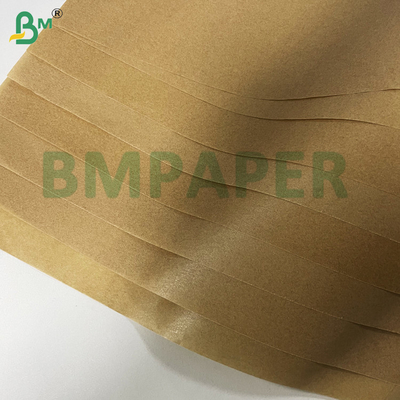 50 g 60 g Papier Kraft MG à haute brillance blanc/brun pour les emballages de cadeaux et d'aliments