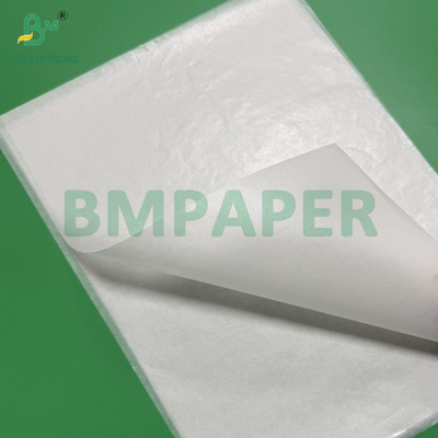 Papier recouvert de silicone à double face blanc 40 gm 60-150 cm rouleau de papier imperméable à l'eau à la graisse