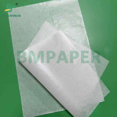 Papier recouvert de silicone à double face blanc 40 gm 60-150 cm rouleau de papier imperméable à l'eau à la graisse