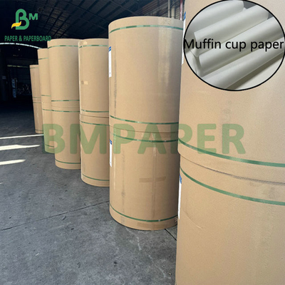 380 mm bobine 30 grammes étanche à la graisse muffin tasse de papier à papier en parchemin tasses