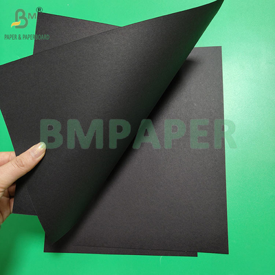 110 gm 180 gm Carte noire recouverte de deux côtés pour la fabrication de papier pliable artisanal