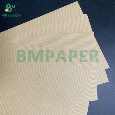 50 gm 60 gm Papier kraft à rayures de pâte de bois pour l'emballage