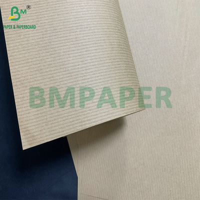 50 gm 60 gm Papier kraft à rayures de pâte de bois pour l'emballage