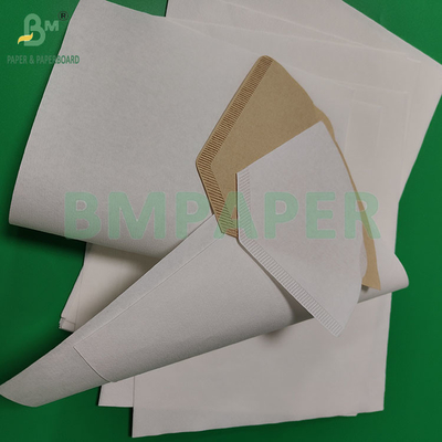 50 grammes de pâte de bois blanchie et non blanchie de qualité alimentaire papier filtre à café 328 mm