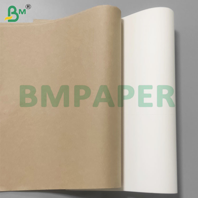 38 gm Kit blanc blanchi de qualité alimentaire 7 feuilles de papier résistant à la graisse