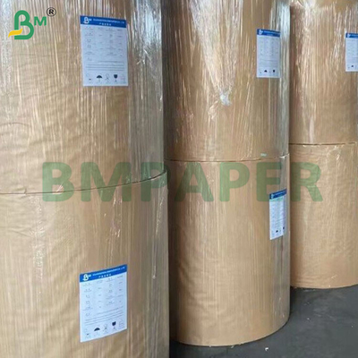 370 mm 55 gm Sac à fruits Kraft brun Rouleaux de papier pour emballer des fruits