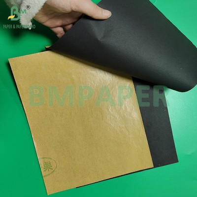56 grammes de papier de sac de protection à l' eau d' un côté brun et de l' autre côté noir de mangue