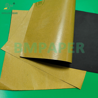 56 grammes de papier de sac de protection à l' eau d' un côté brun et de l' autre côté noir de mangue