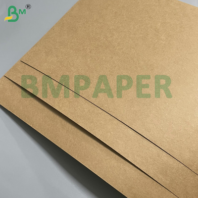 Papier d'entrelacs anti-abrasion non blanchi 120 gm feuilles Kraft pour panneaux de verre sensibles