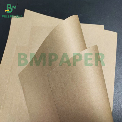 60 gm 70 gm Papier entrelacé brun à haute résistance à la traction pour emballage
