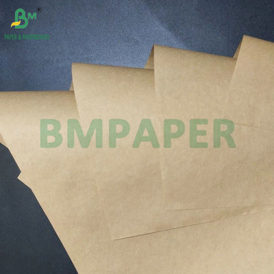 60 gm 70 gm Papier entrelacé brun à haute résistance à la traction pour emballage