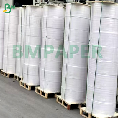 60 grammes Jaune / Vert / Rose papier de copie sans carbone CB / CFB / CF rouleaux 20lb avec image noire