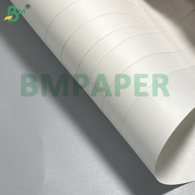 90g 100g Papier kraft blanc brillant à haute souplesse et rigidité pour sacs de transport