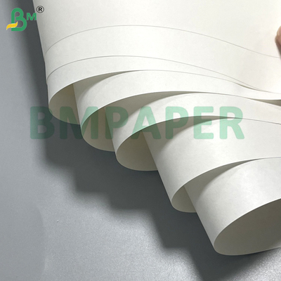 90g 100g Papier kraft blanc brillant à haute souplesse et rigidité pour sacs de transport