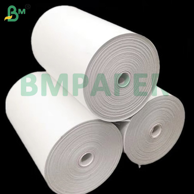 55g de papier de fax thermique de marque 60um de papier blanc de caisse