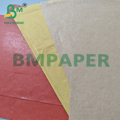 889 mm x 1194 mm Papier kraft à bande texturée de couleur pour l'artisanat / bricolage 45 grammes