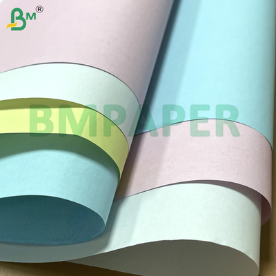 50 gm 60 gm couleurs multiples image noire papier sans carbone 8,5 "* 11" pour la réception des factures
