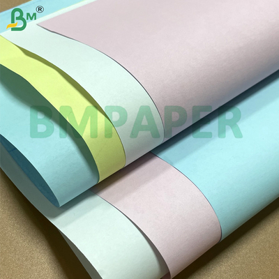 50 gm 60 gm couleurs multiples image noire papier sans carbone 8,5 "* 11" pour la réception des factures